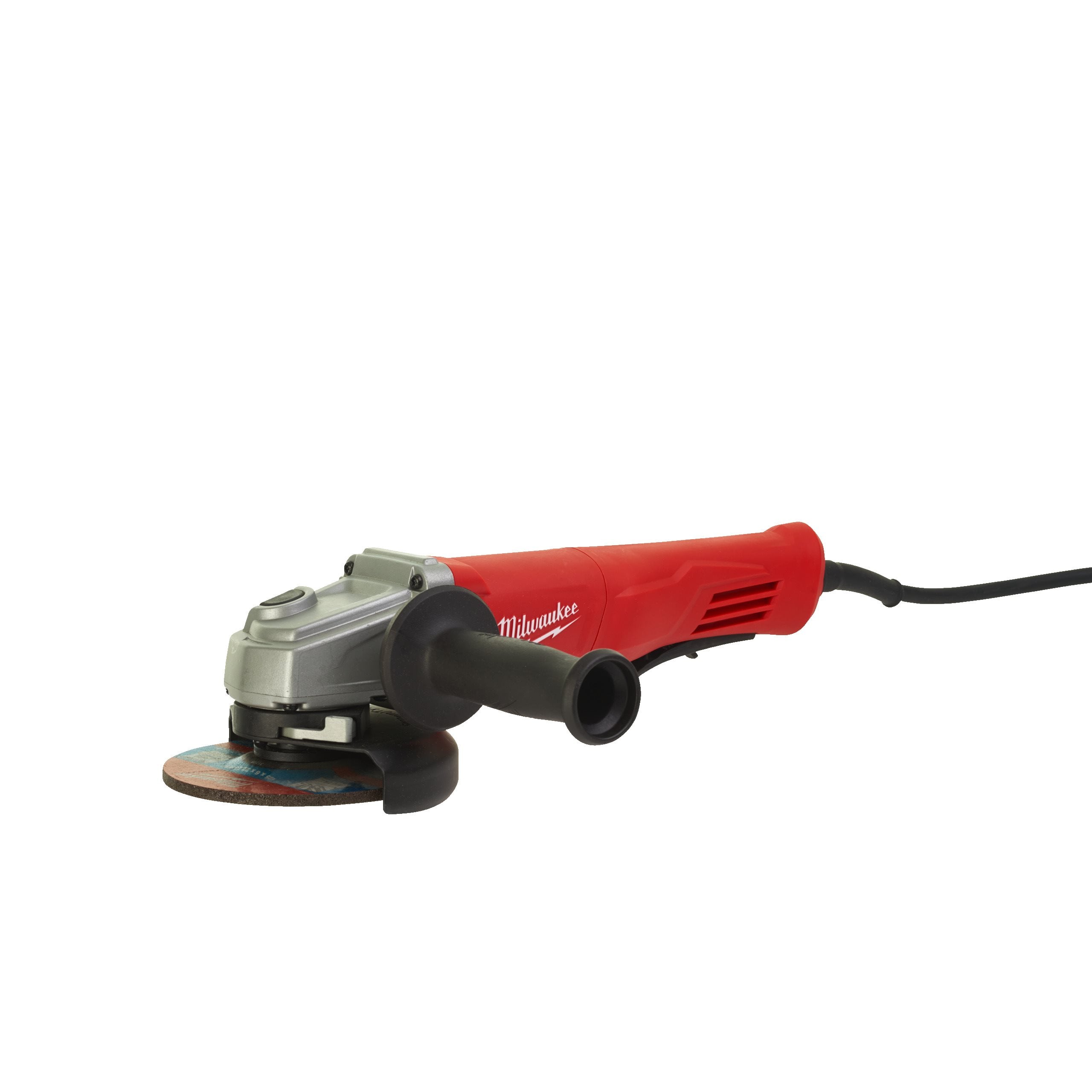 Amoladora angular de 1.250W con interruptor de paleta