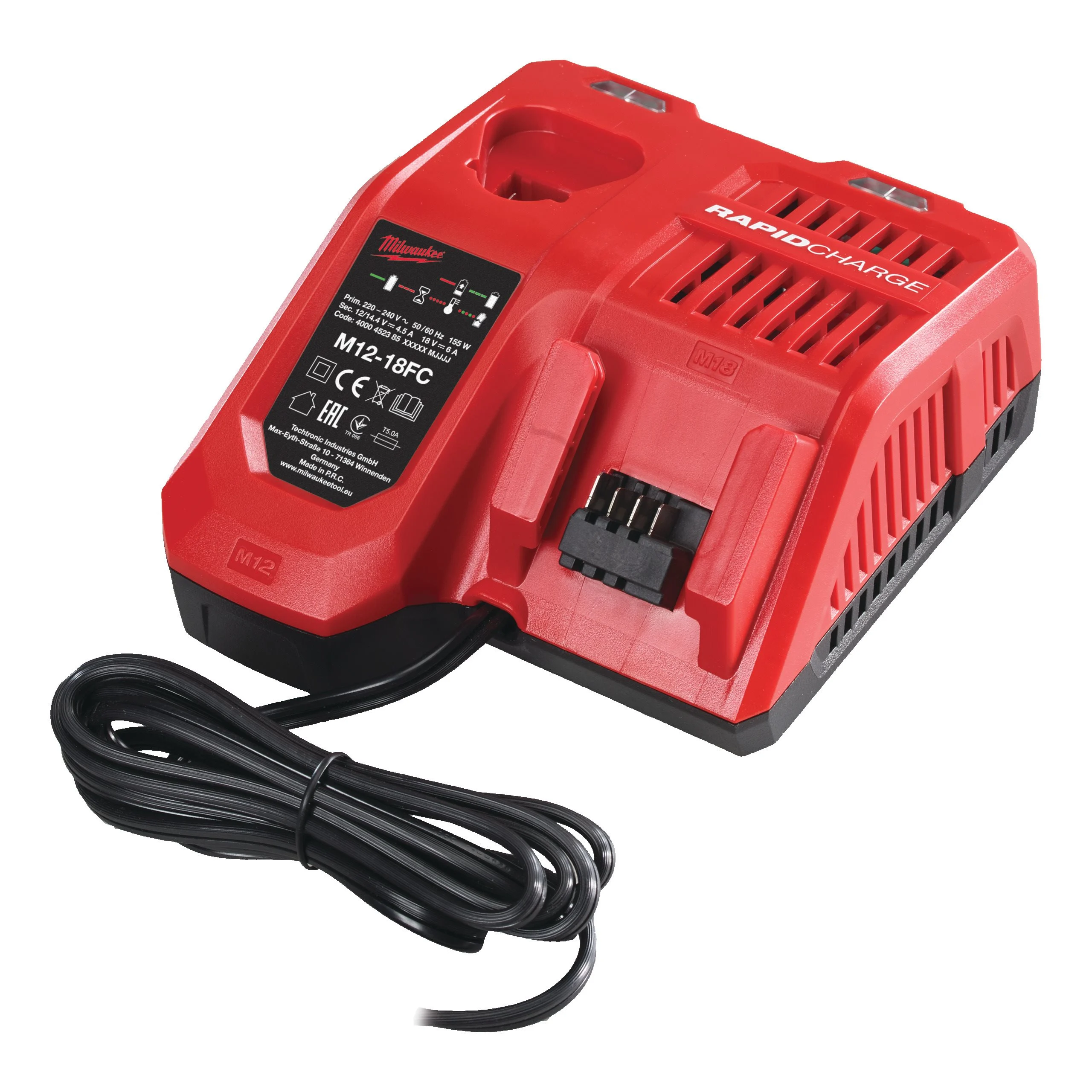 Cargador Rápido Multivoltaje M12™/M18™