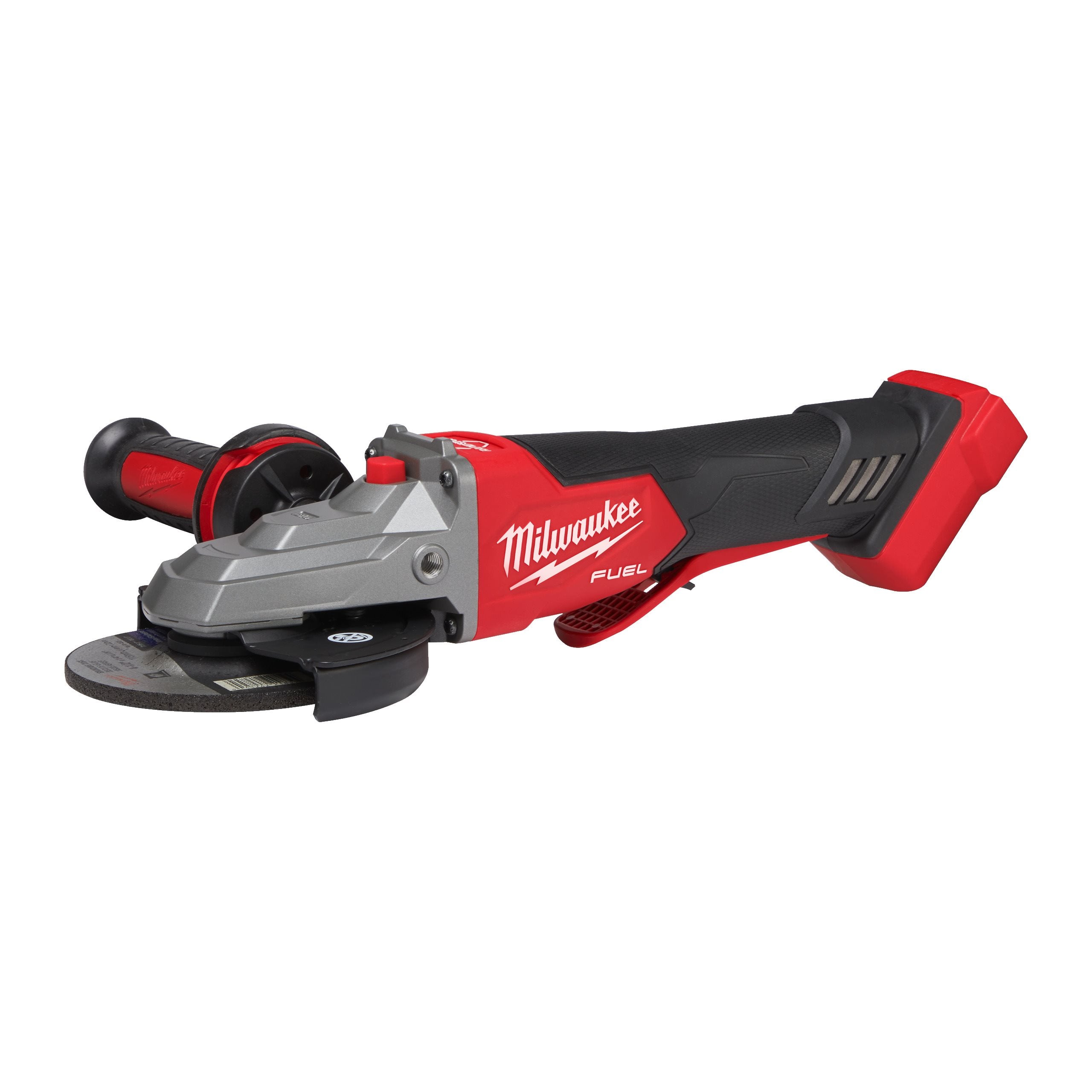 Amoladora angular M18 FUEL™ de 125mm con cabeza plana, freno e interruptor de paleta