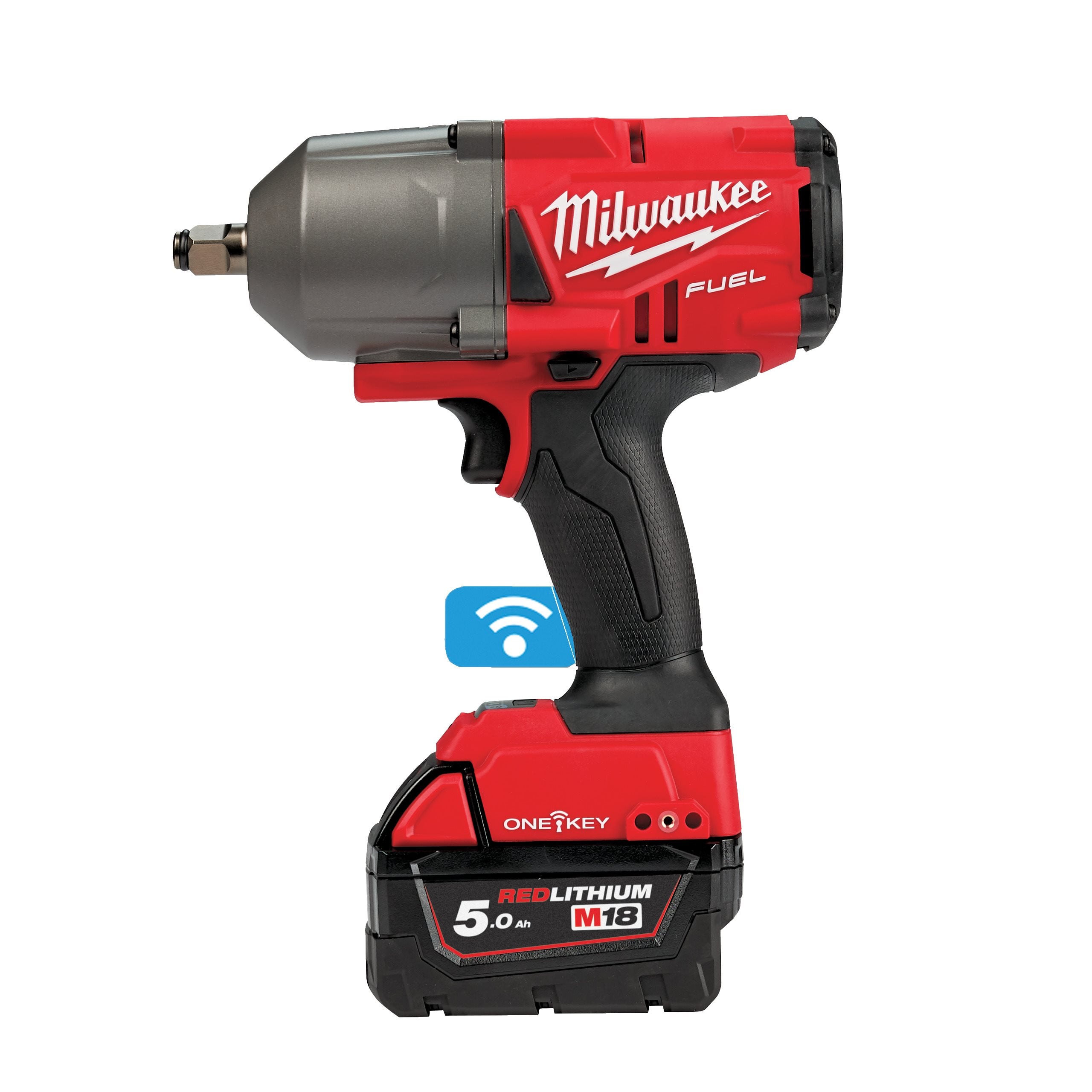 Llave de impacto de alto par M18 FUEL™ ONE-KEY™ de ½″ con anillo