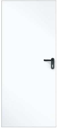 Puerta Trastero Ciega 800x2050 mm Blanca